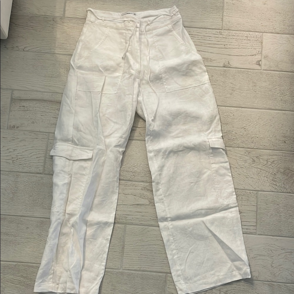 Faithfull the Brand white linen Pants